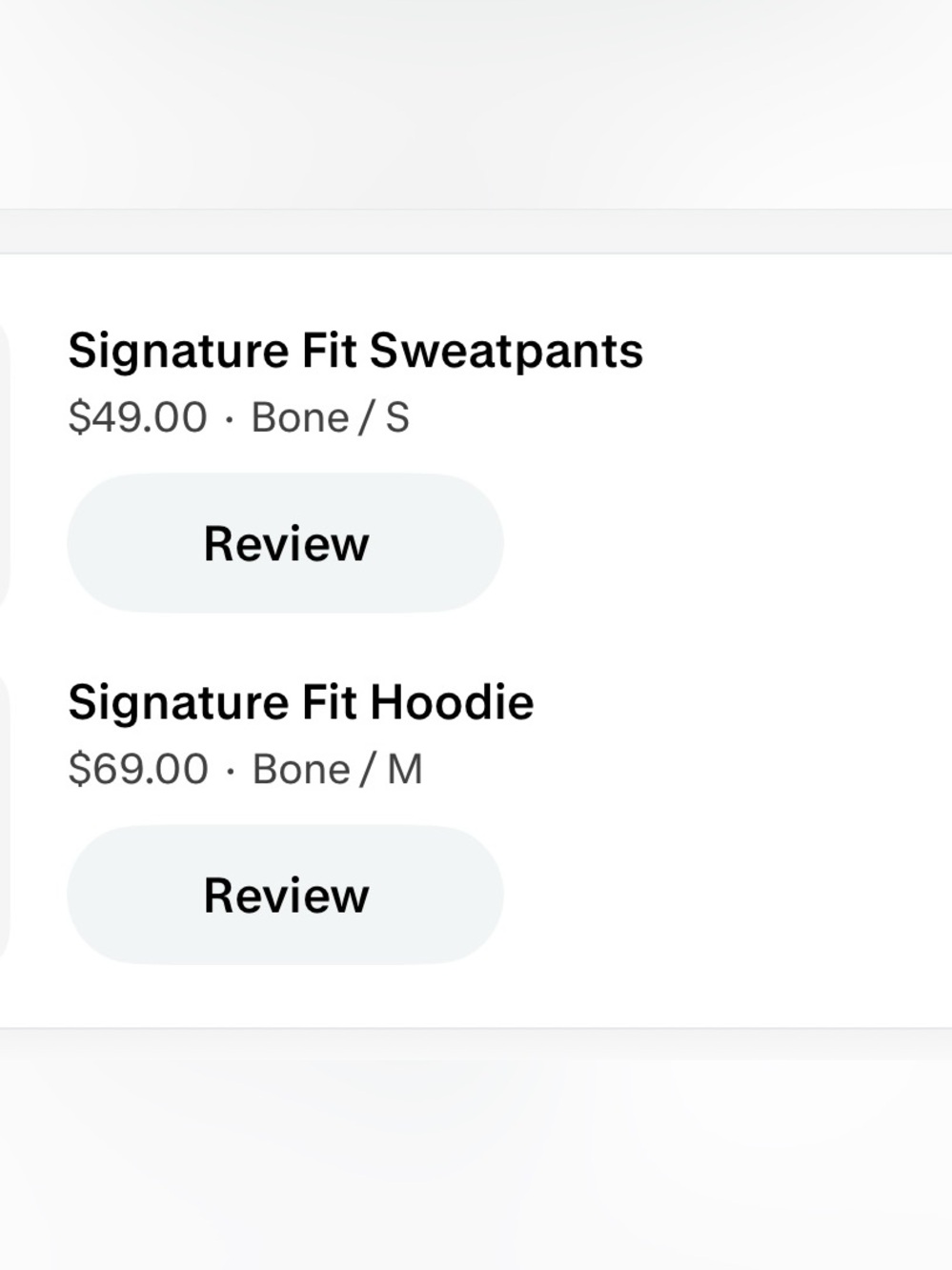 Comfrt - Signature Sweatpants and Hoodie in Bone - Picture 5 of 6